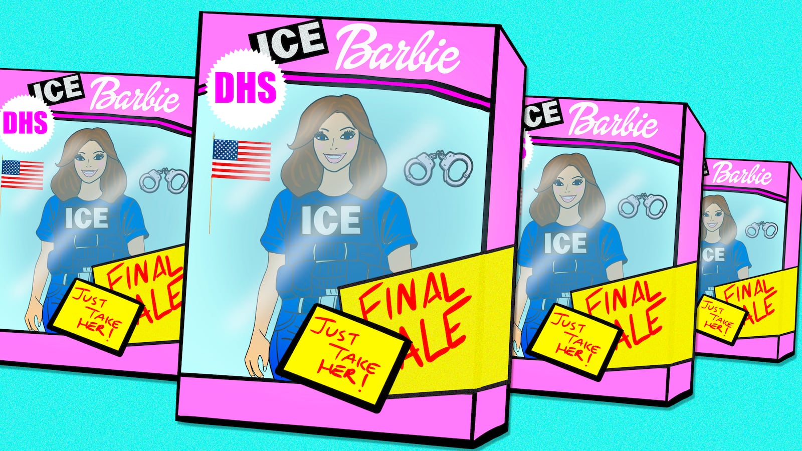 Ice Barbie illustration