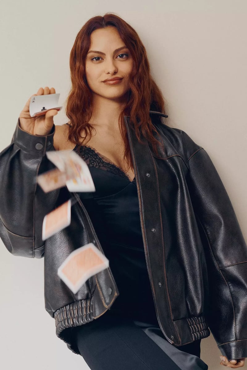 Anthropologie Pilcro Oversized Washed Faux-Leather Jacket