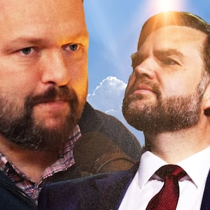 Ross Douthat, JD Vance, Bari Weiss