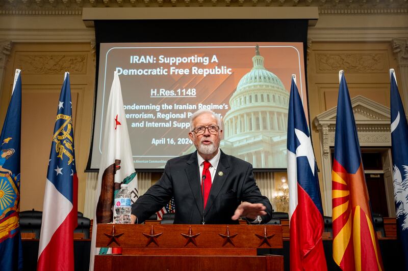 Rep. Randy Weber in 2024—he told AOC to address Republican members of the committee.