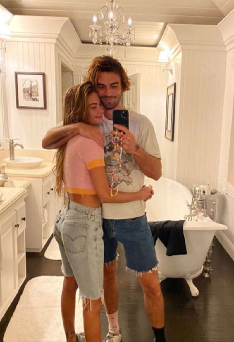 Kj Apa and girrlfriend Clara Berry