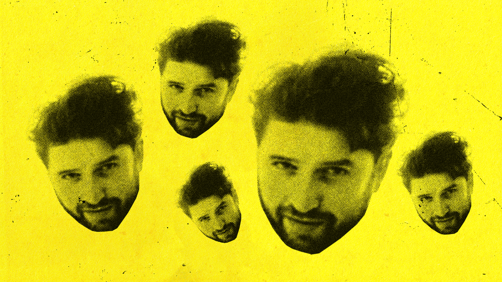 A photo illustration featuring Kyle Deschanel