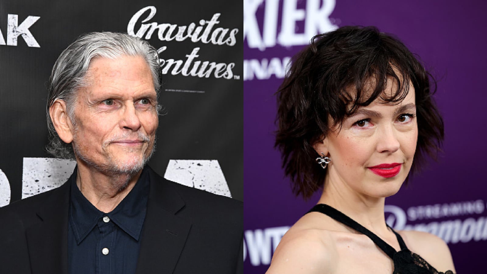 Brittany Allen and Jeff Kober