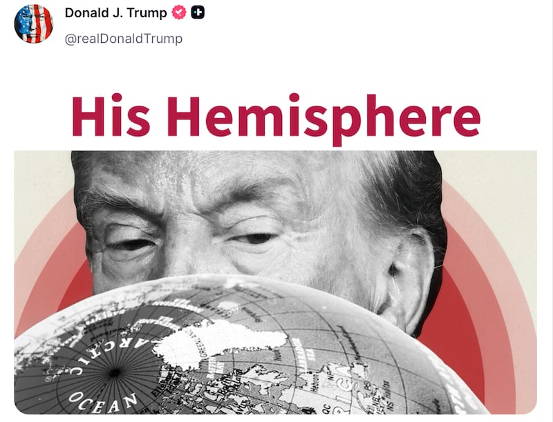 Donald Trump makes a bizarre post on Truth Social.