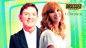Michael Patrick King and Lisa Kudrow