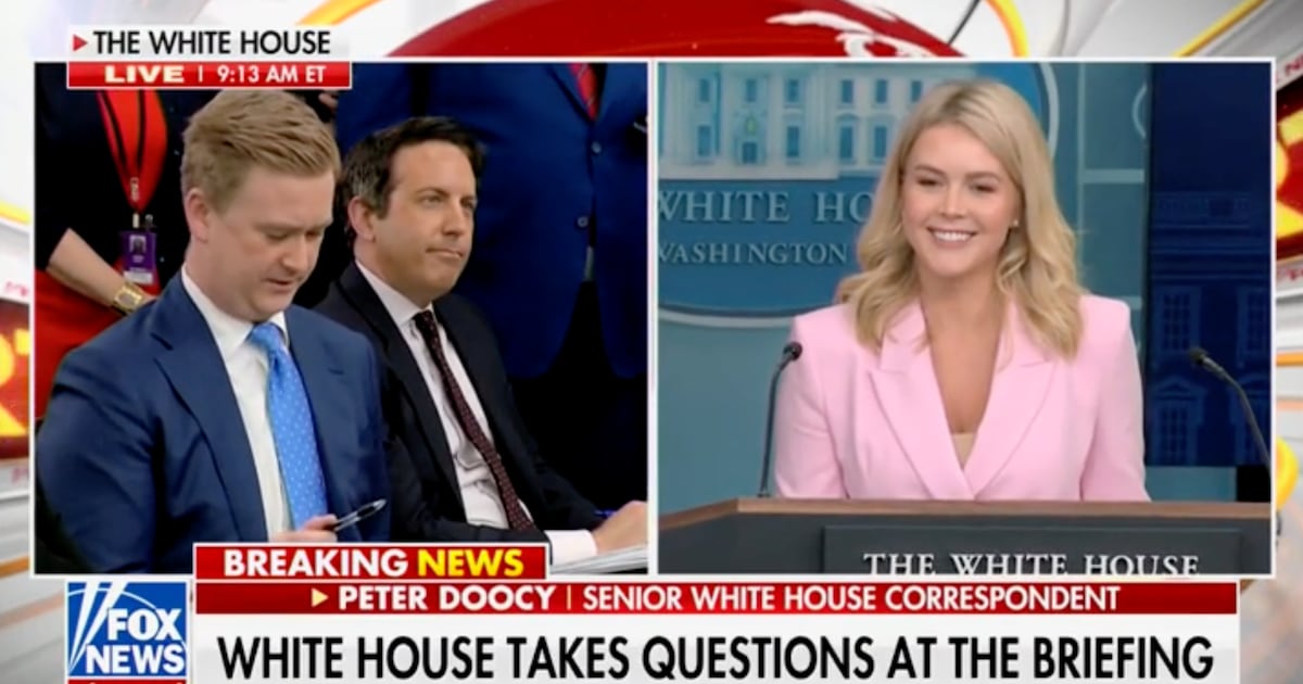 Leavitt Credits Trump for Star QB’s NFL Draft Selection