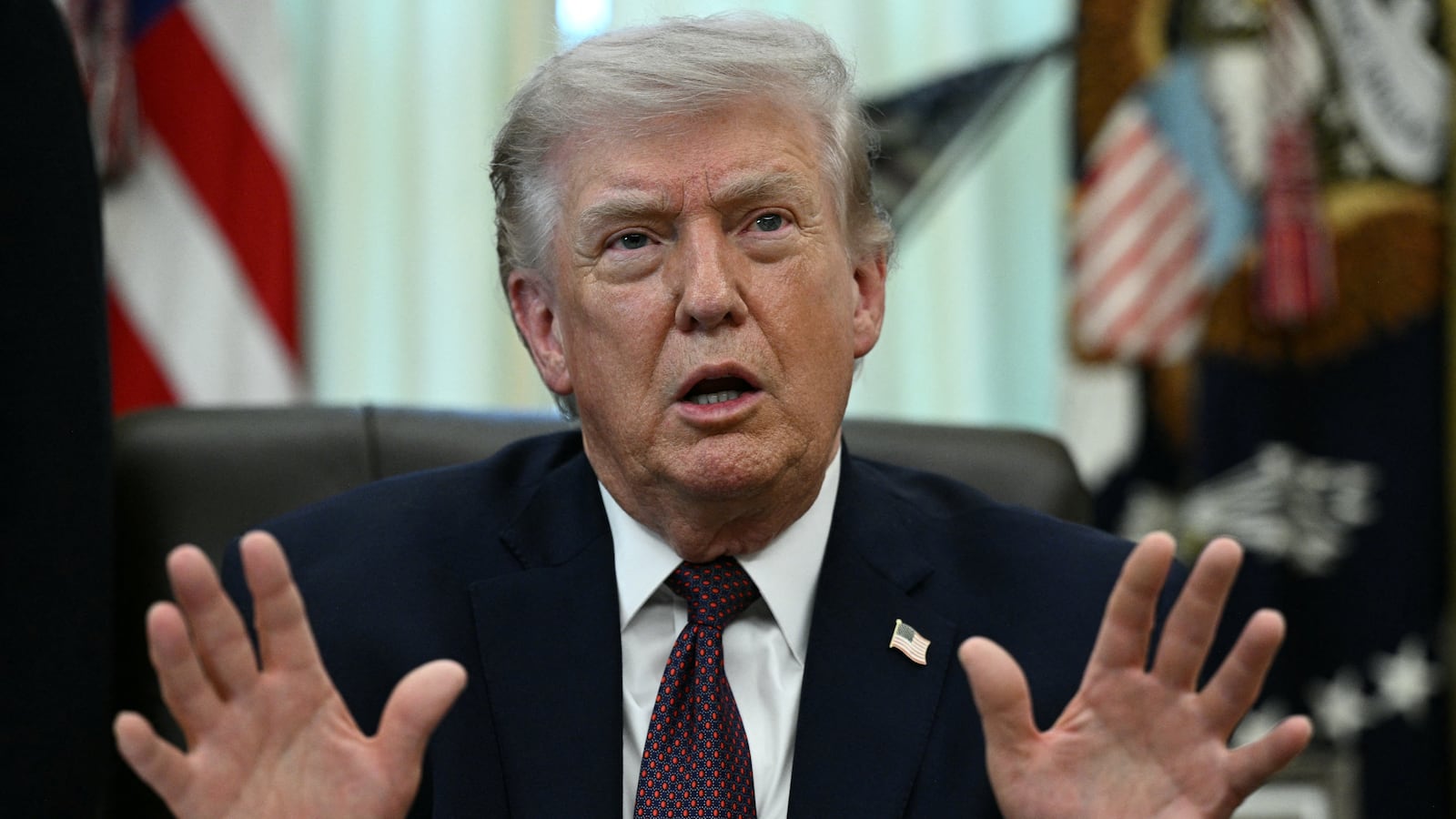President Donald Trump, pictured March 31, visited the Supreme Court in person to hear the oral arguments on the monumental birthright citizenship case.