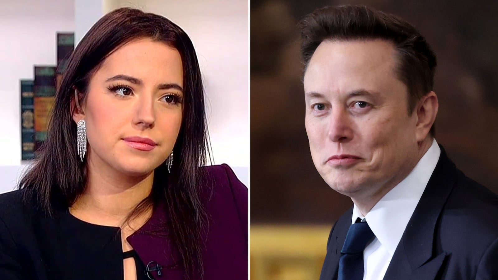 Ashley St. Clair and Elon Musk