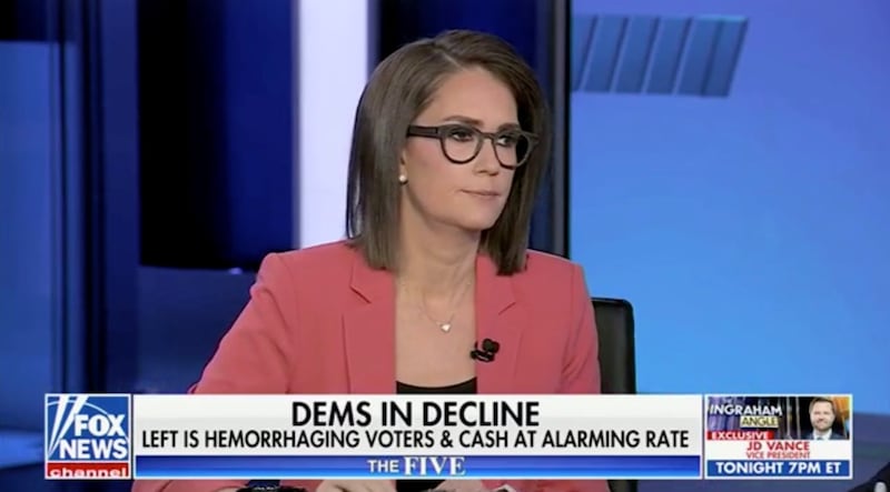 Jessica Tarlov on Fox News' The Five.