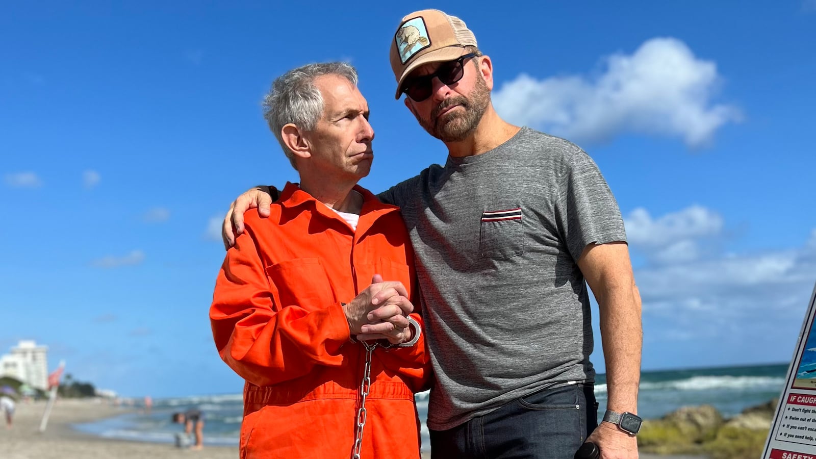 Paul Blumenthal and director Andrew Jarecki.