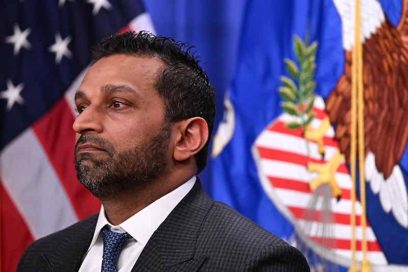 FBI Director Kash Patel.