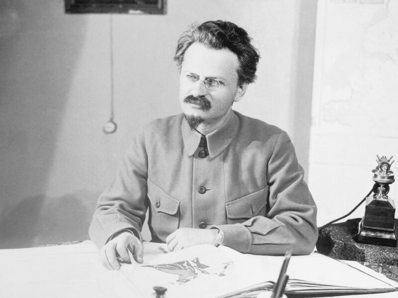 Leon Trotsky.