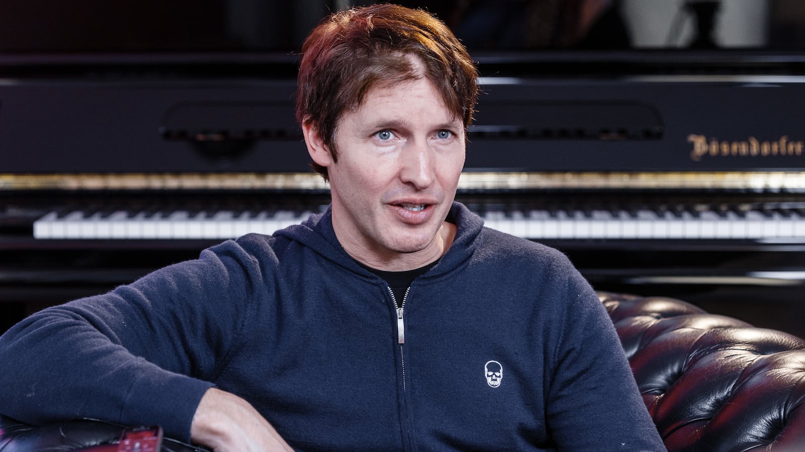 British singer-songwriter James Blunt.