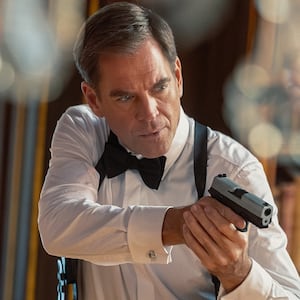 Michael Weatherly as Tony Dinozzo.
