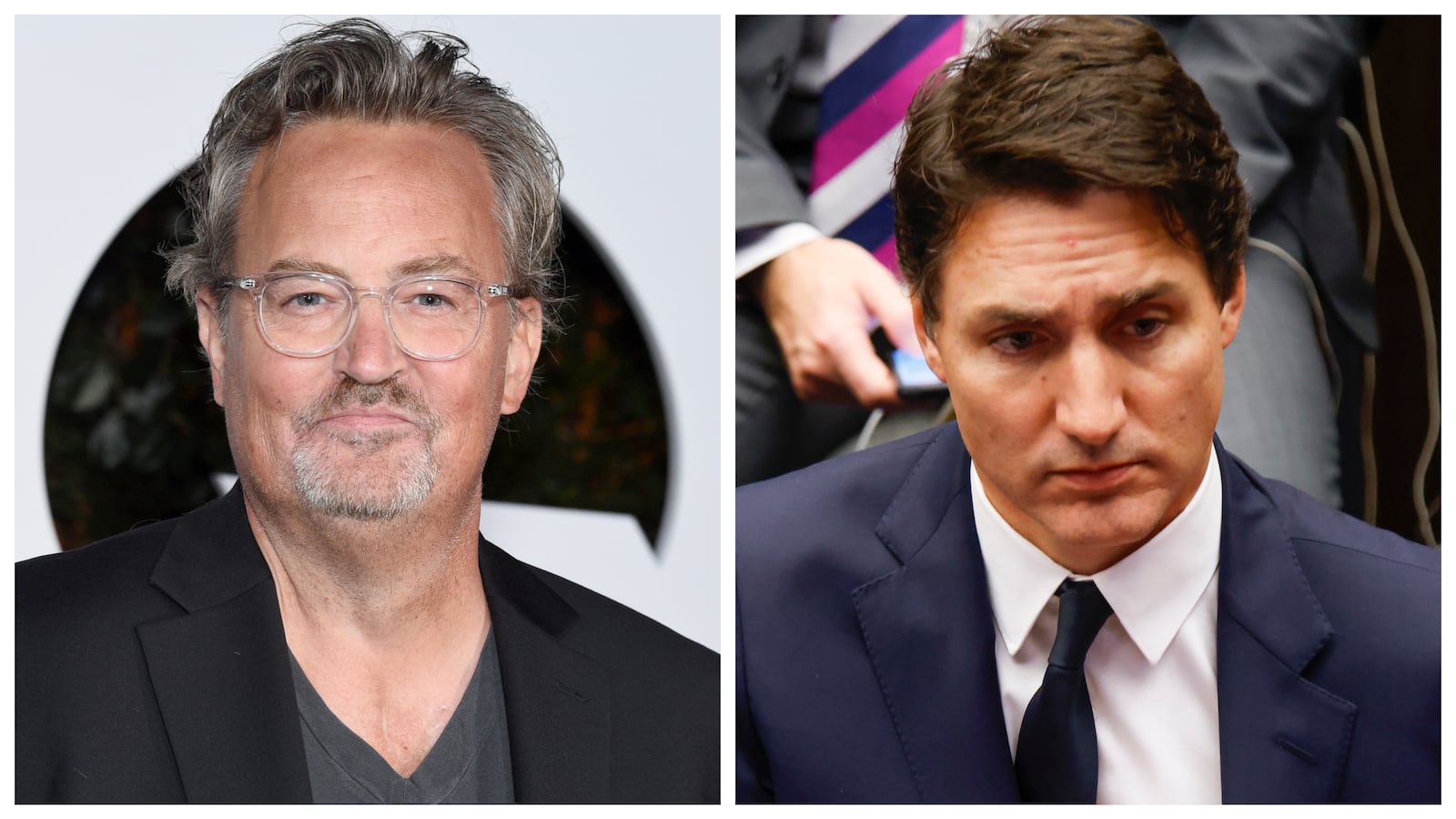 Matthew Perry, Justin Trudeau