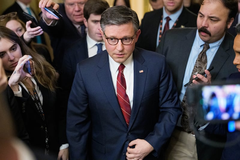 Speaker of the House Mike Johnson on February 3 2026