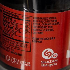 Coca-Cola ingredients.