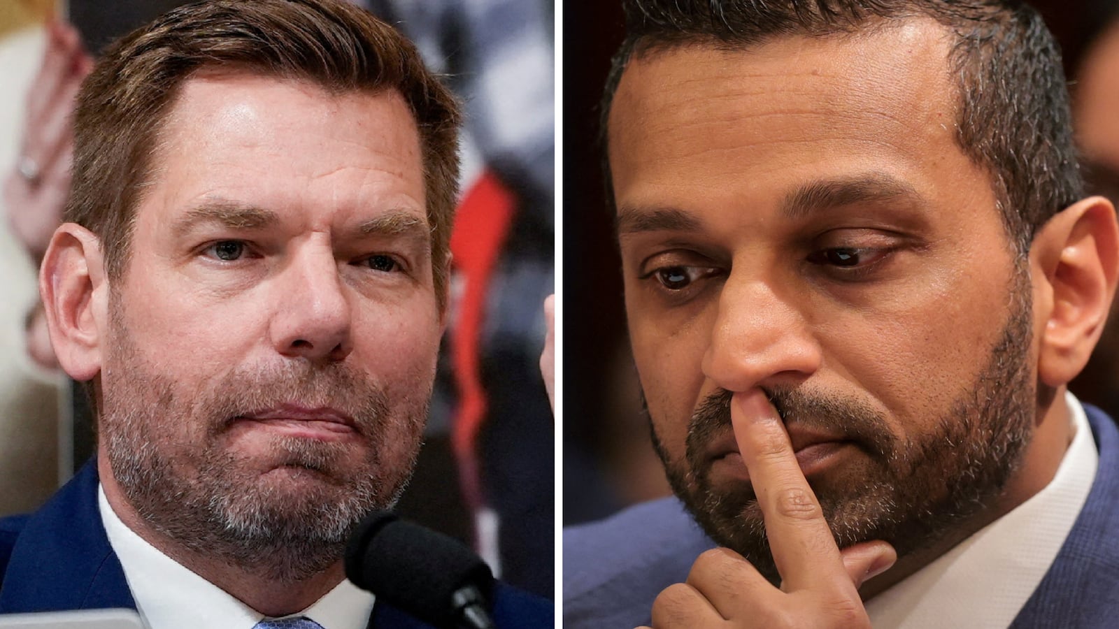 Eric Swalwell-Kash Patel