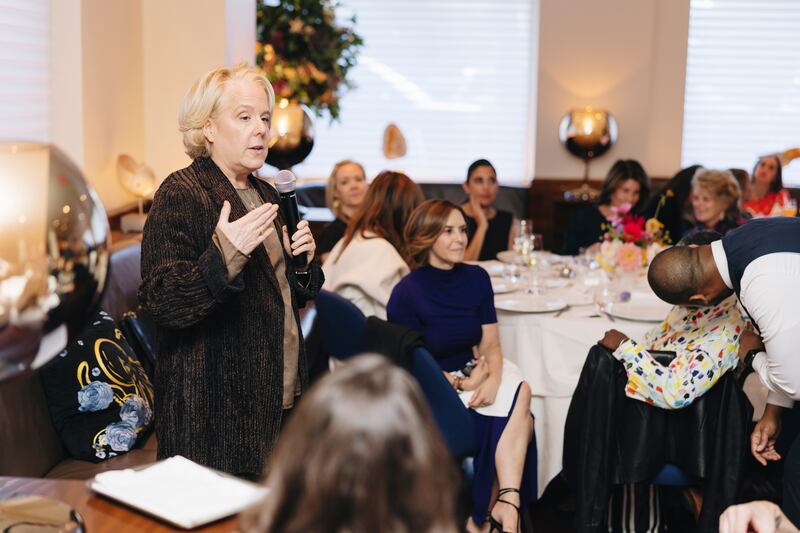 Attorney Roberta Kaplan speaks during the Power 100 luncheon at Marea in New York City on November 4, 2025.