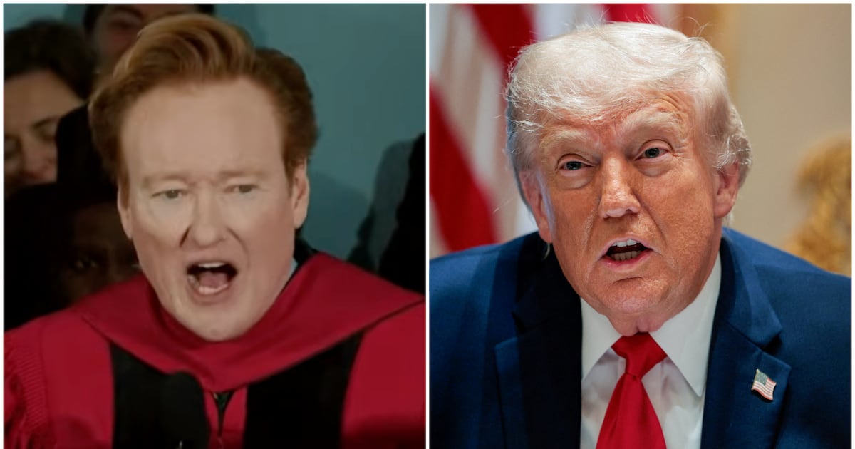 Conan O'Brien Takes Aim at Trump in Fiery Commencement Speech