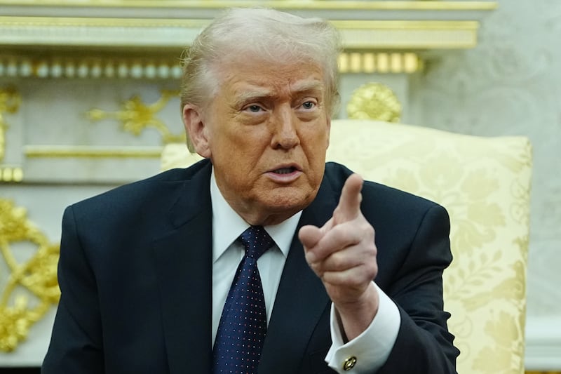 President Trump rants about European allies, Spain and the United Kingdom, in the Oval Office on March 3 after starting a war with Iran.