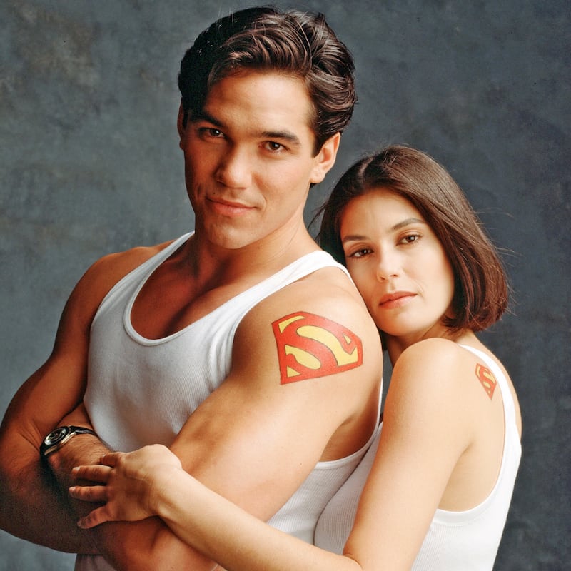 Dean Cain and Teri Hatcher in 1993.