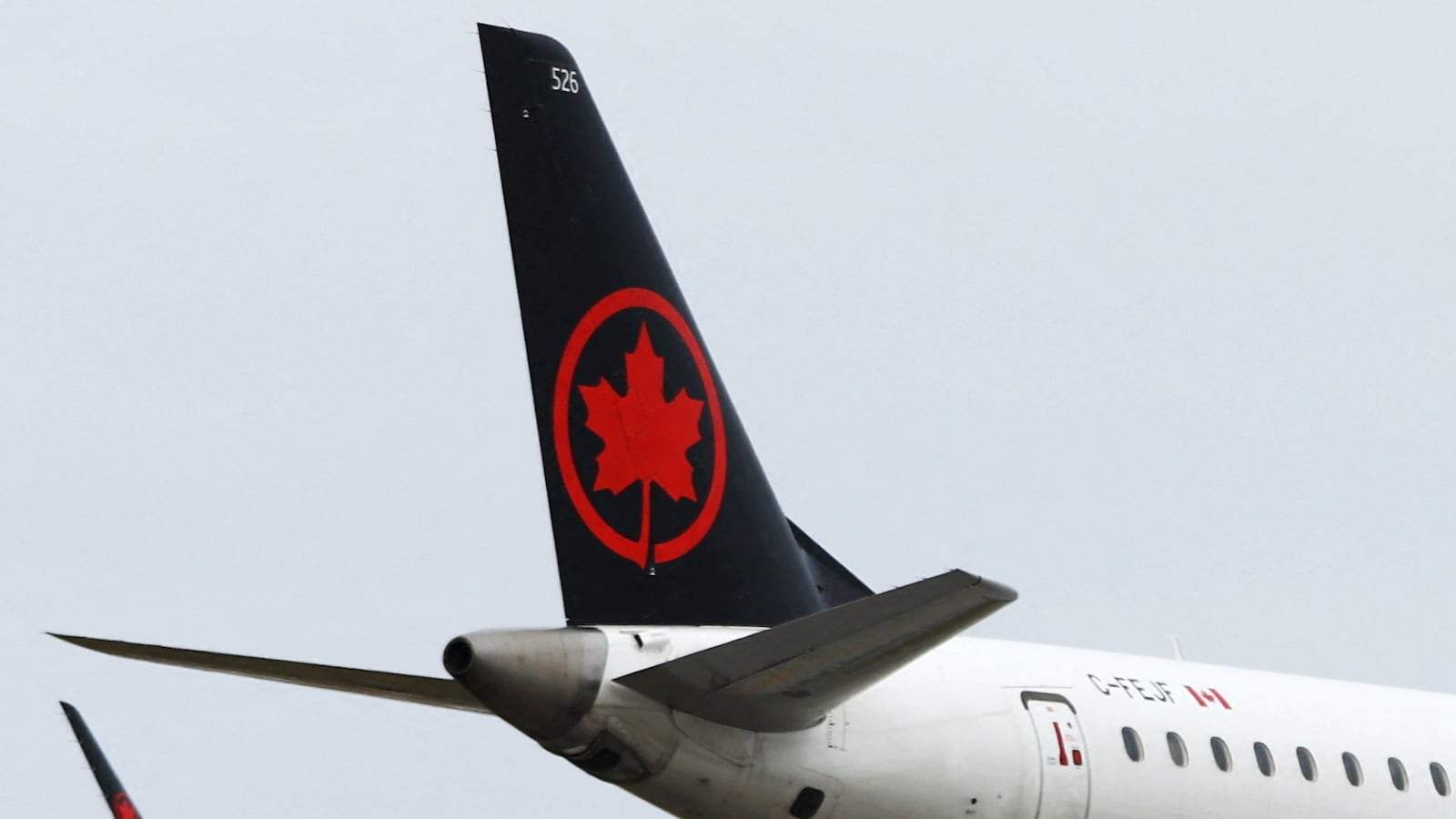 An Air Canada jet.