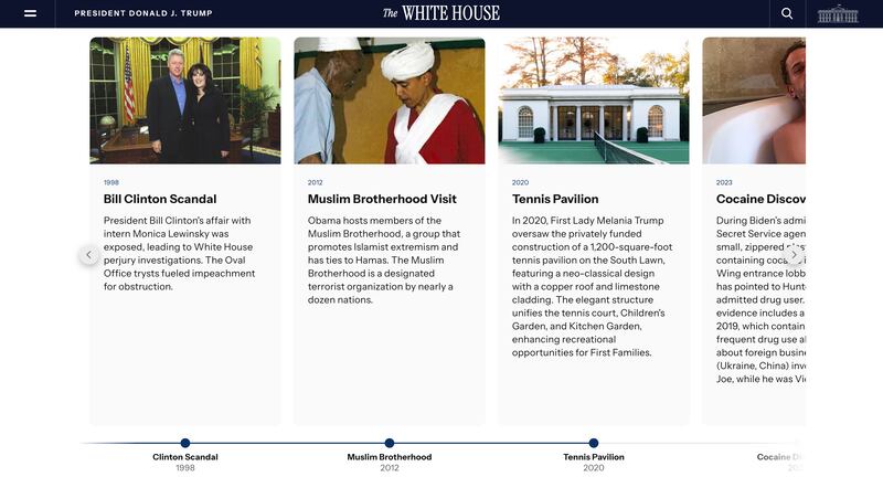 White House website