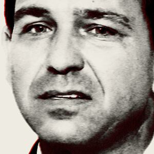 Photo illustration of Ron DeSantis