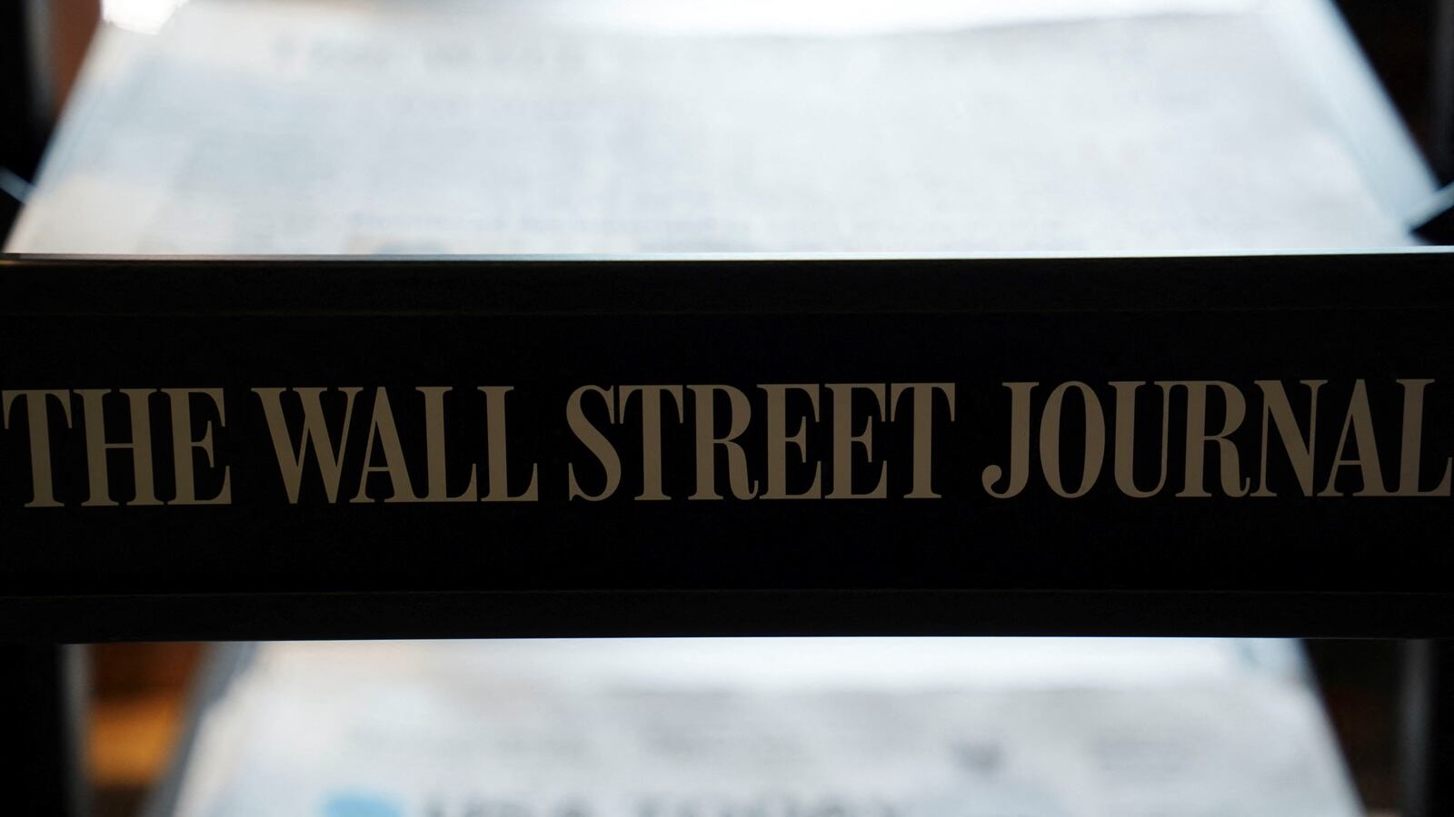 Copies of The Wall Street Journal newspaper