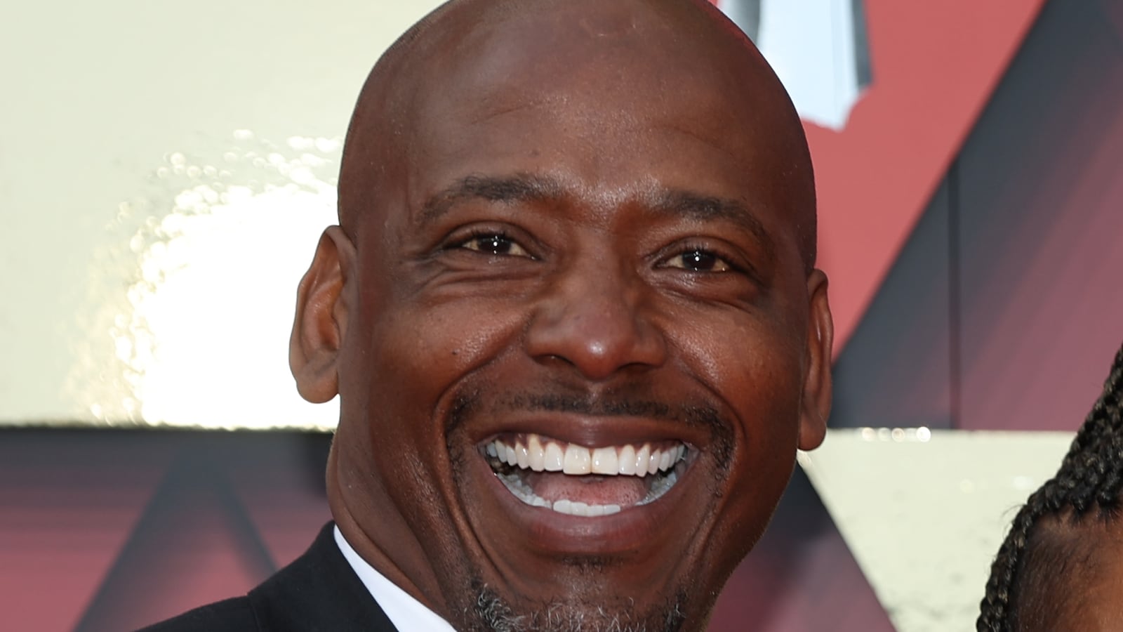 KANSAS CITY, MO - JUNE 15: Kansas City Chiefs defensive coach Dave Merritt on the Red Carpet before the Super Bowl Championship Ring Ceremony on June 15, 2023 at Union Station in Kansas City, MO.