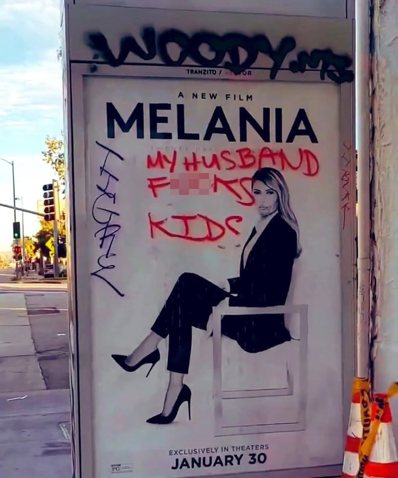 Melania poster
