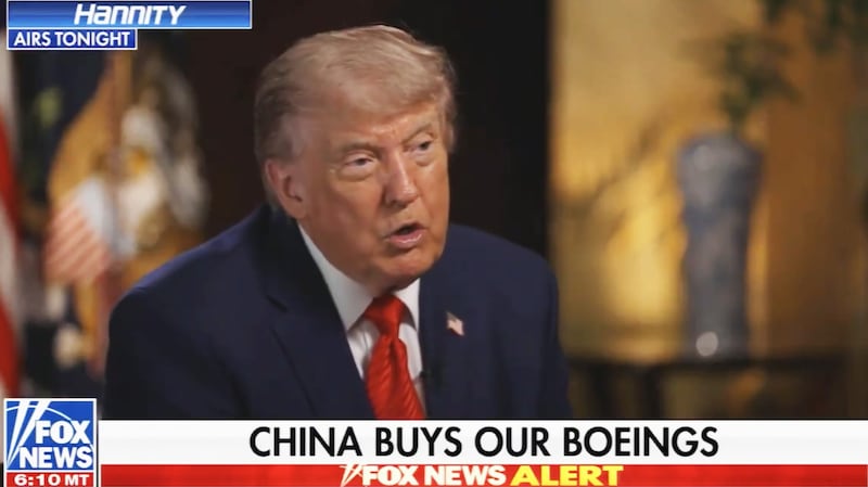 Donald Trump on Hannity.
