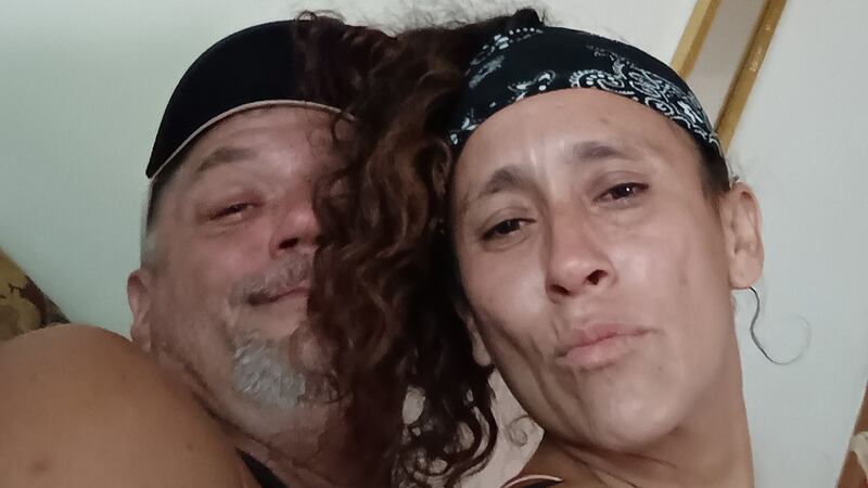 Dayana Monterroso-Lemus and fiancee Gary Bivens