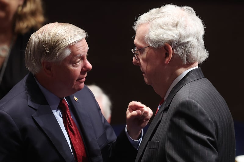Lindsey Graham and Mitch McConnell