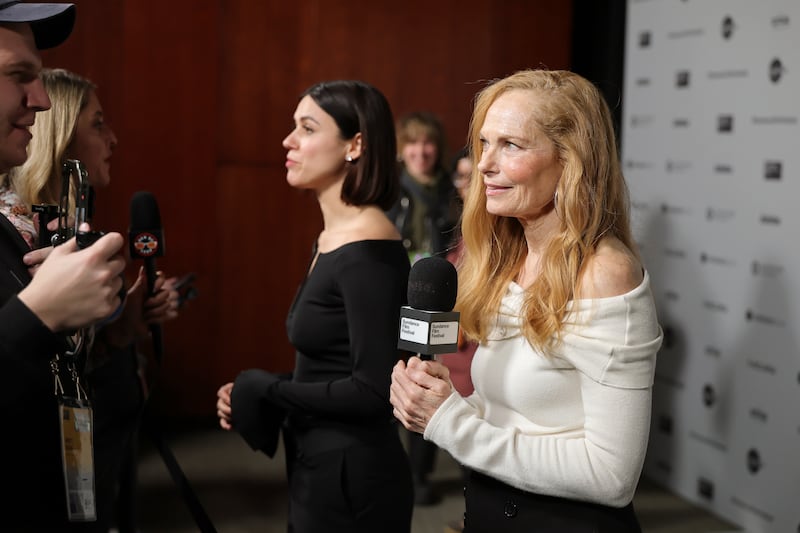 PARK CITY, UTAH - JANUARY 24: (L-R) Nina Kiri and Michèle Duquet attend the "Undertone" Premiere during the 2026 Sundance Film Festival at Library Center Theatre on January 24, 2026 in Park City, Utah. (Photo by Neilson Barnard/Getty Images)