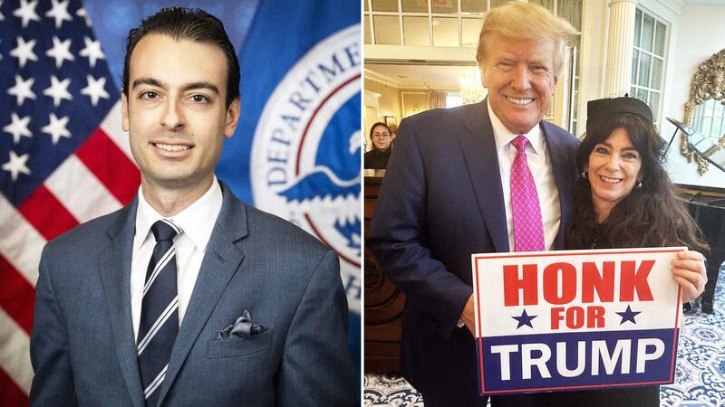 Paul and Donna Ingrassia with Donald Trump.