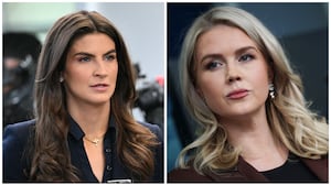 Kaitlan Collins and Karoline Leavitt