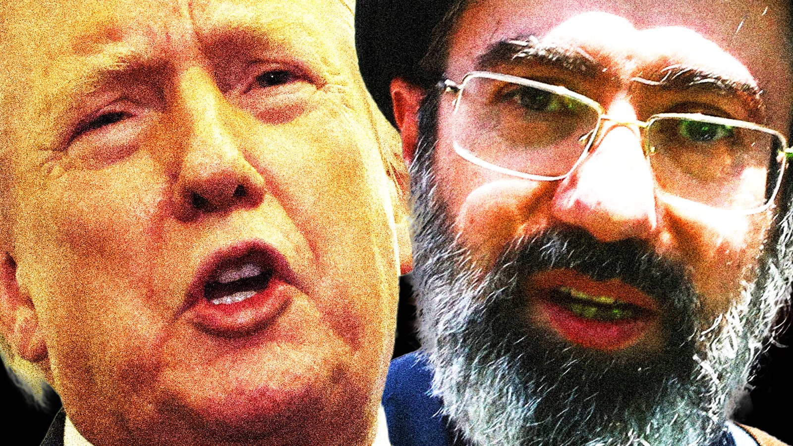 Donald Trump and Mojtaba Khamenei