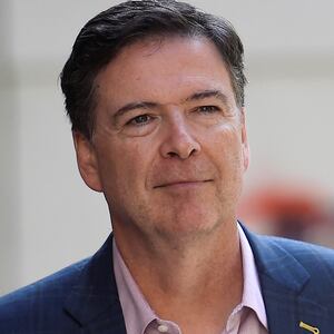 Former FBI director James Comey