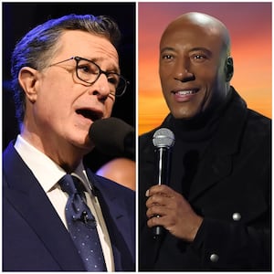 Colbert and Byron Allen