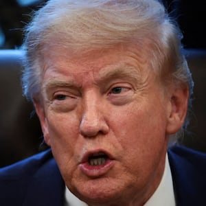 Emmanuel Macron and Donald Trump