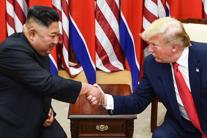 Trump and Kim Jong Un