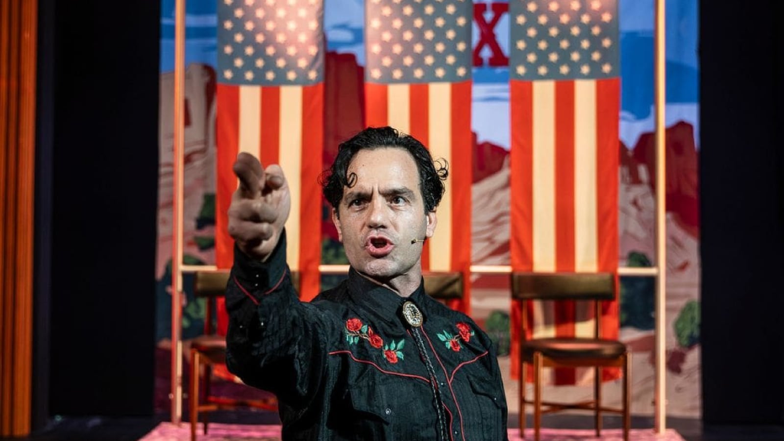 Ramin Karimloo in 'A Face in the Crowd'