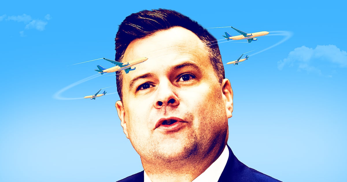 Trump's Nepo Baby Spy Chief's Embarrassing Jet Obsession Revealed