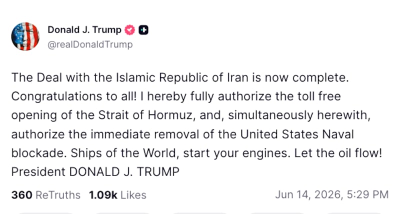 donald trump truth social