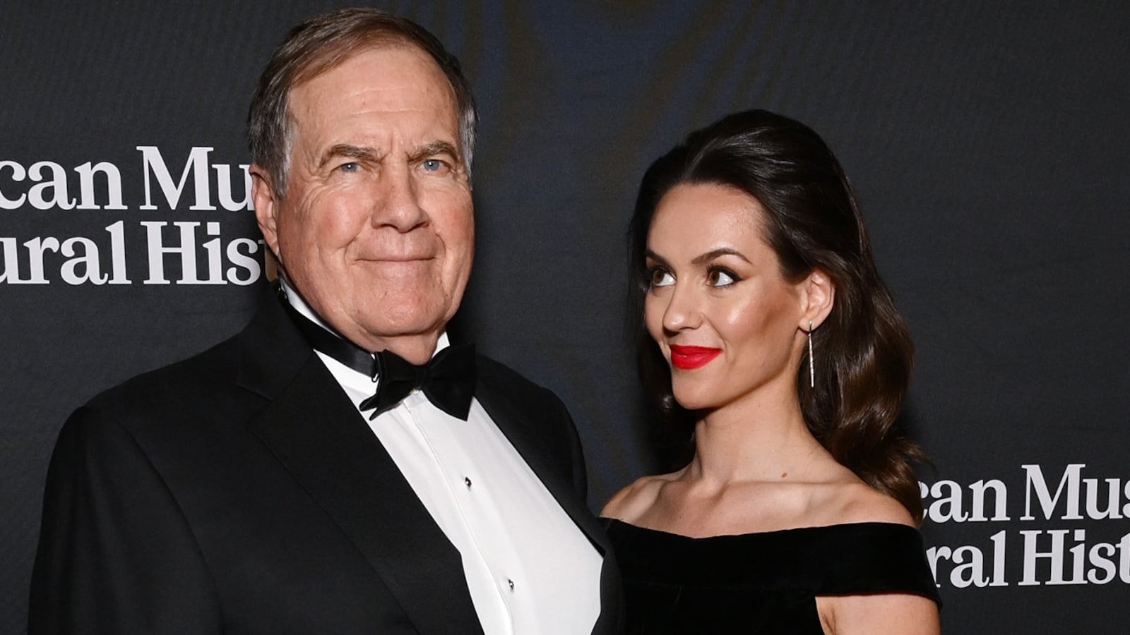 Bill Belichick and Jordon Hudson