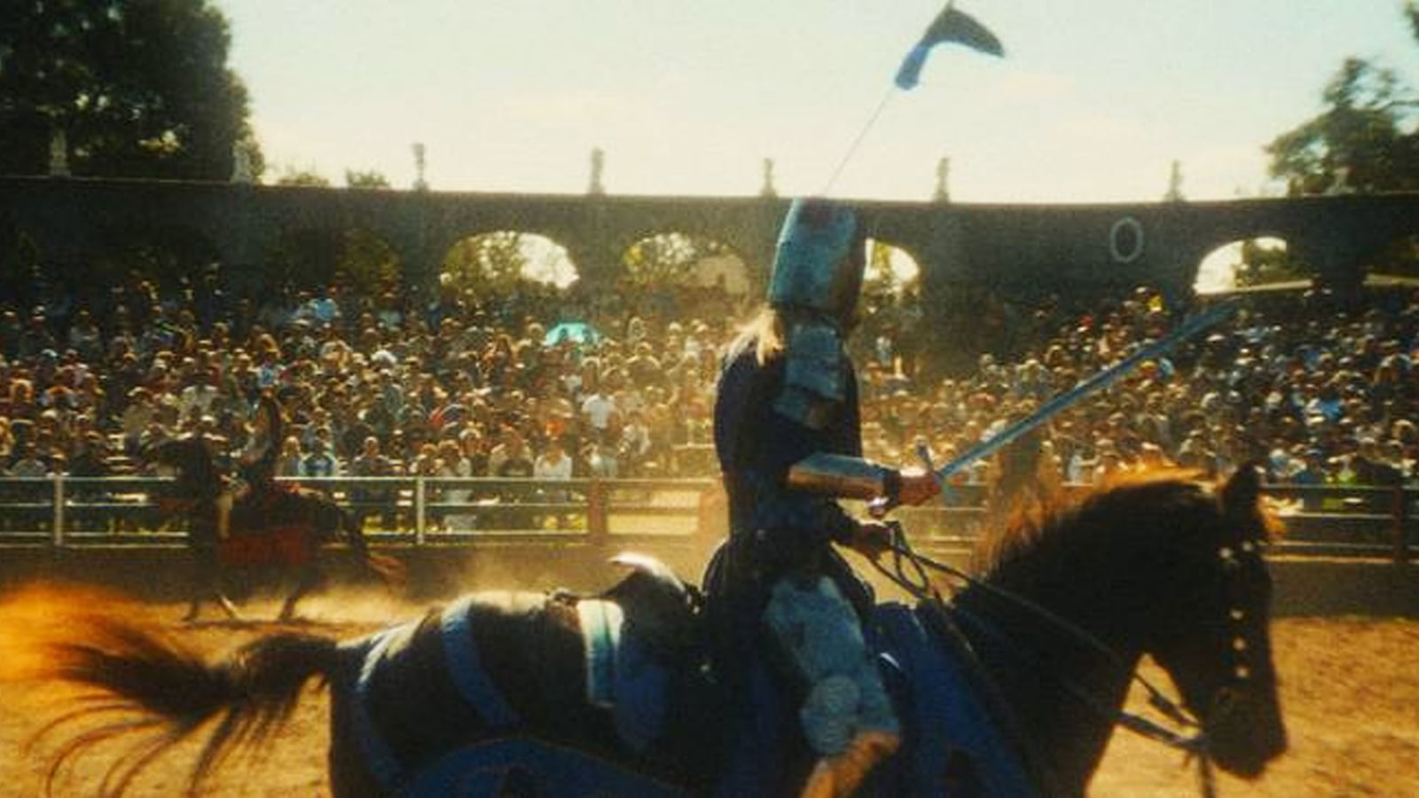 A photo including a still of Ren Faire