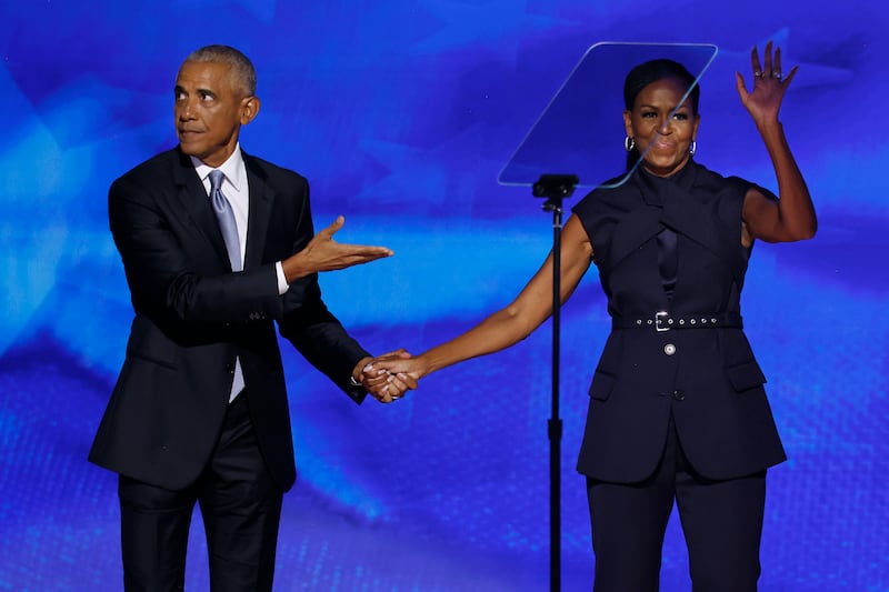 Barack and Michelle Obama