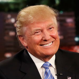 Jimmy Kimmel interviews Donald Trump on “Jimmy Kimmel Live.”